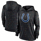 Women's Indianapolis Colts Nike Anthracite 2021 NFL Crucial Catch Therma Pullover Hoodie